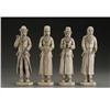 Image 1 : Four Eastern European Carved Ivory Hasidic Fig 