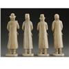 Image 2 : Four Eastern European Carved Ivory Hasidic Fig 