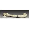 Image 1 : A Continental Carved Ivory Roller 