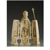 Image 2 : European/Dieppe Carved Ivory Triptych, 19th C 