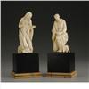 Image 1 : Pair of European/Dieppe Carved Ivory Figures 