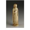 Image 1 : Goan carved ivory figure of a saint, 18/19th C 