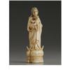 Image 1 : Goan Carved Ivory Figure, Nineteenth Century 