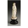 Image 1 : Goan style carved ivory saint figure, 19th C 