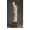 Image 2 : Large Chinese export carved ivory figure 