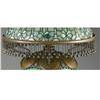 Image 4 : A Tiffany Studios Fleur-de-lys Blown-out Lamp 