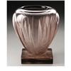 Image 2 : A French Verlys Purple Glass Vase, 1930 