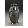 Image 1 : Loetz Art Nouveau Glass Vase with Silver Overlay 