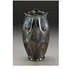 Image 1 : Loetz Art Nouveau Glass Vase with Silver Overlay 