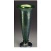 Image 2 : An Austrian Loetz Green Glass Vase 