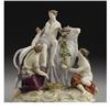 Image 1 : A Meissen Porcelain Figural Group: Europa 
