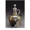 Image 1 : A Rookwood Art Pottery Jug with Silver Overlay 