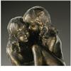 Image 3 : attributed to Bashka Paeff, Sculpture, Two Girls 