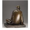 Image 2 : Armando Amaya Bronze Figure Of A Seated Woman 