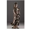 Image 1 : A Chinese Carved Figure of Guanyin 