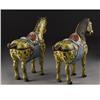 Image 2 : A Large Pair Of Chinese Cloisonne Enamel Horses 