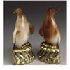 Image 1 : A Pair Of Carnelian And Gilt Bronze Bookends 