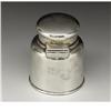 Image 2 : An American Silver Travelling Inkwell 