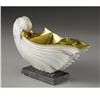 Image 1 : A Royal Vienna Porcelain Nautilus Form Inkstand 