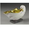 Image 2 : A Royal Vienna Porcelain Nautilus Form Inkstand 