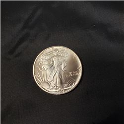 1991 Silver Liberty Eagle 1OZ