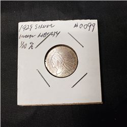 1929 Silver Indian Head  1/10 Oz
