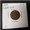 Image 1 : 1880 Indian Head  Cent