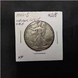 1942 S Walking Liberty Head Half