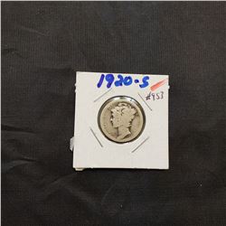 1920-S Mercury Dime