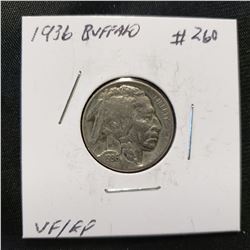 1936 Buffalo Nickel