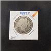 Image 1 : 1897 P Barber Quarter