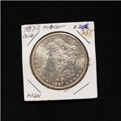 1887 S Morgan Dollar
