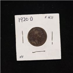 1920 D Buffalo Nickel