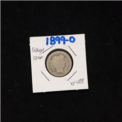 1899 O Barber Dime