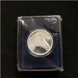Horse Head  1 Oz .999 Silver