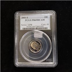 2001-S Roosevelt Dime