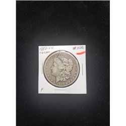 1892-CC Morgan Dollar