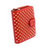 Image 3 : Christian Louboutin Red Leather Panettone Coin Purse Wallet