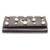 Image 5 : Fendi Black Leather Pearl Flap Clutch