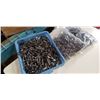 Image 2 : wood tray of tools and clips