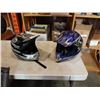 Image 1 : Two dirt bike helmets