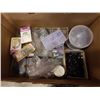 Image 2 : BOX OF HARDWARE, ORGANIZERS, WASHERS
