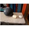 Image 1 : LARGE FLOAT AND 2 SMALL FLOATS