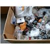 Image 2 : Box of electrical supplies and connectors