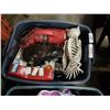 Image 2 : 3 Totes of Halloween and household items