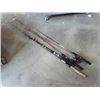 Image 1 : 5 fishing rods one is collapsable