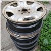 Image 1 : Set of four 16" 5 bolt rims
