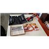 Image 1 : 2 pc saw and chopper set with cutlery with baileys mixer set and curling irons