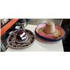 Image 1 : WOVEN HATS AND SOMBRERO