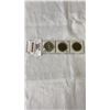 Image 1 : CANADIAN SILVER 1967 DOLLAR .800 SILVER AND 1968, 1969 DOLLARS